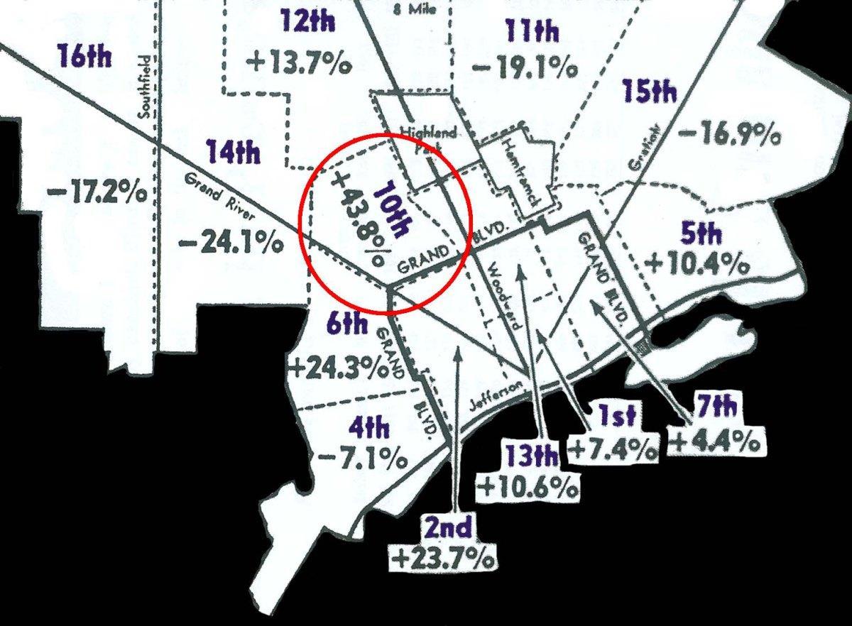 Detroit precinct map