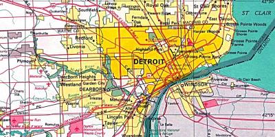 Map Detroit
